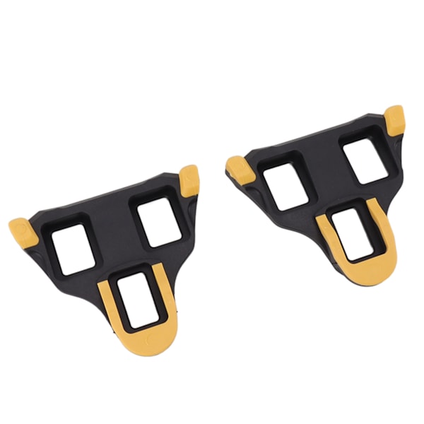 1 par gule cykelpedalclips Klemme til landevejscykelklodser Cykelpedaler Klemme til SH12 SH11 SH10 til SPD