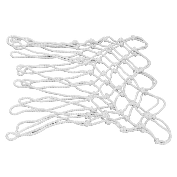 Basketnett All Weather Anti Whip Passer Standard Innendørs Utendørs Felger Profesjonelle Basketnett Polyester Hvit