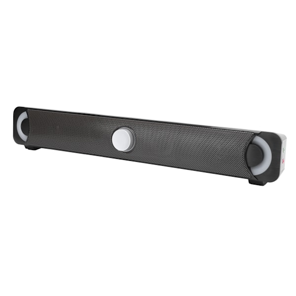 Smalody USB-lading Multimedia-høyttaler HiFi Bærbar Datamaskin Høyttaler med LED-lys