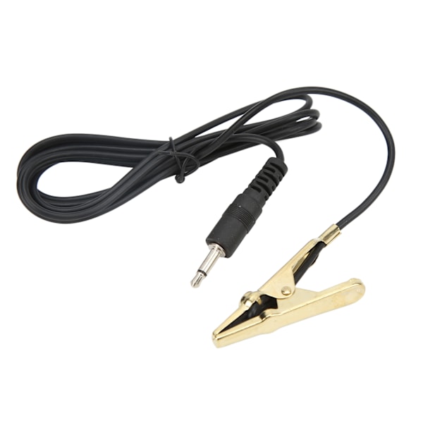 Audio Pickup Clip Metall 3,5 mm Universal Instrument Mikrofon Pickup Clip med svampdyna för violingitarr1,5 m / 4,9 fot