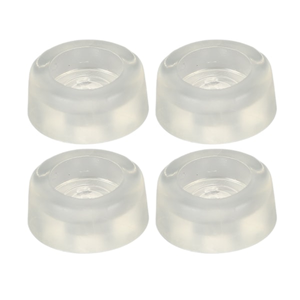 4 stk. Symaskine Seng Pude Blød PVC Plastik Elastisk Klar Vibrationsreduktion Symaskine Pude til Reparation Udskiftning