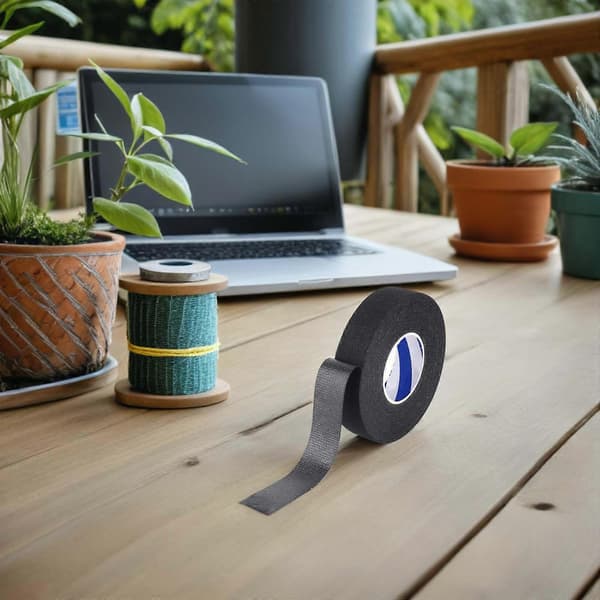 rull sklisikker rackettape Elastisk rackettape Perforert tape Kompatibel med badminton[LD]
