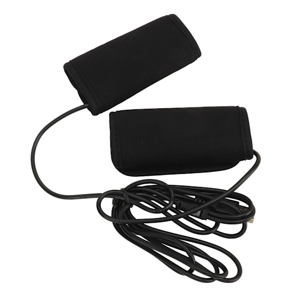 DC5V Motorsykkel Oppvarmede Håndtak Deksel Pad USB-grensesnitt Styre Grip Håndvarmer for ATV UTV med temperaturkontrollbryter