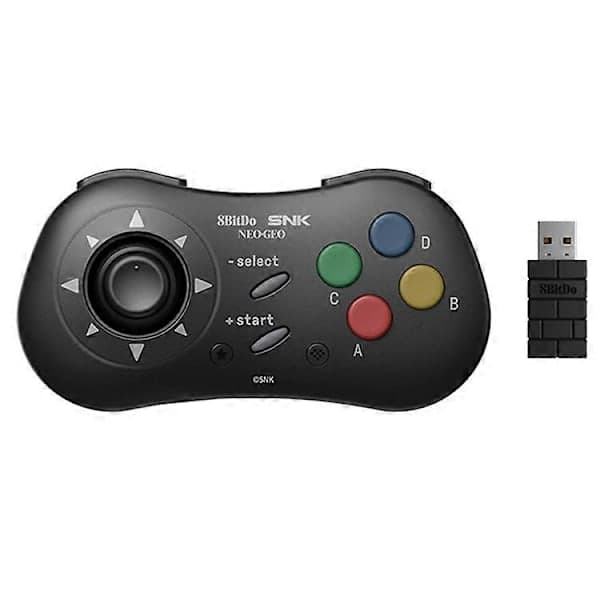 8BITDO NEOGEO trådlös kontroll för Windows/Android kompatibel med NEOGEO mini med klassisk klickstyrd joystick
