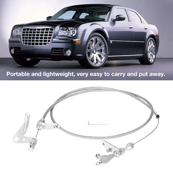 Punottu Kickdown-kaapeli Mopar-vaihteistolle Chrysler 727:lle