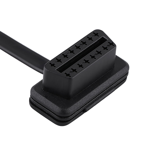 Auton OBD2-jatka-kaapeli 16-nastainen uros-naaraskytkin diagnostiikkasovitin 100 cm/39 tuuman pituus