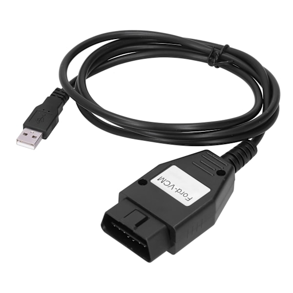 Autodiagnostisk kabel med OBD-gränssnitt USB-sladd Bilfelkontroll Passar för Ford