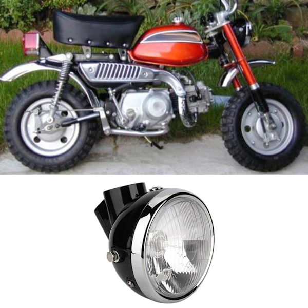 Lighthouse Motorsykkel Hodelykt Passer for Macaquinho Z50 Little Monkey Small Motorcycle