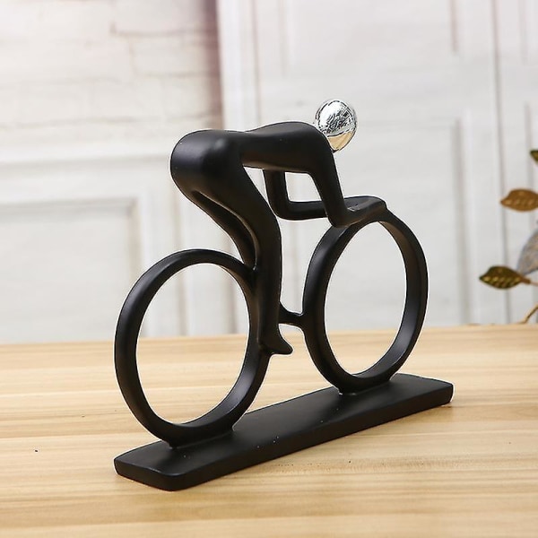 Resin Cyclist Sculpture - Cyclist Sculpture - Cyclist Sculpture - Home Decoration - For stue, soverom, kontor