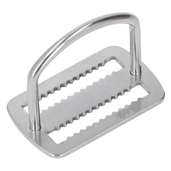 D-Ring Webbing Sele Bælteholder Rustfrit Stål D-Ring Bælte Slide Keeper Stopper til Dykkeudstyr