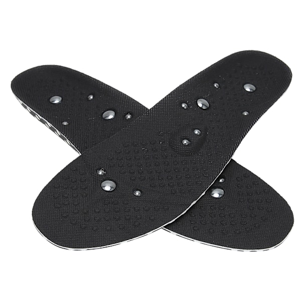 Sport Magnetisk Terapi Massasje Innersåler Hvelvstøtte Kroppsslanking Magnet Skoinnlegg S 35‑41