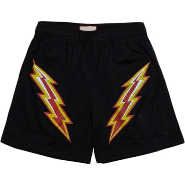 Meshshorts för män Andas träningsbyxor i mesh Gymträningsträningsshorts Casual Fashion Shorts med fickor
