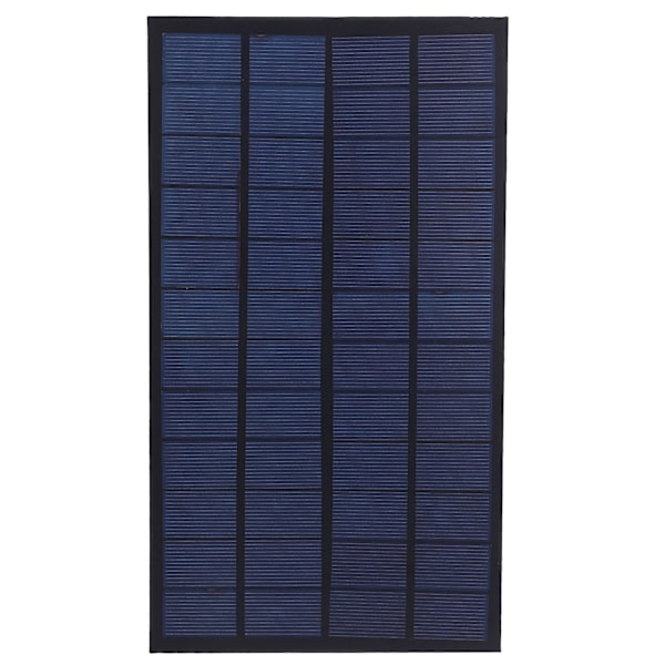 12V 7W Epoxy Solpanel Oplader Batteri Høj Konverteringshastighed til Græslampe Lommelygter Legetøj