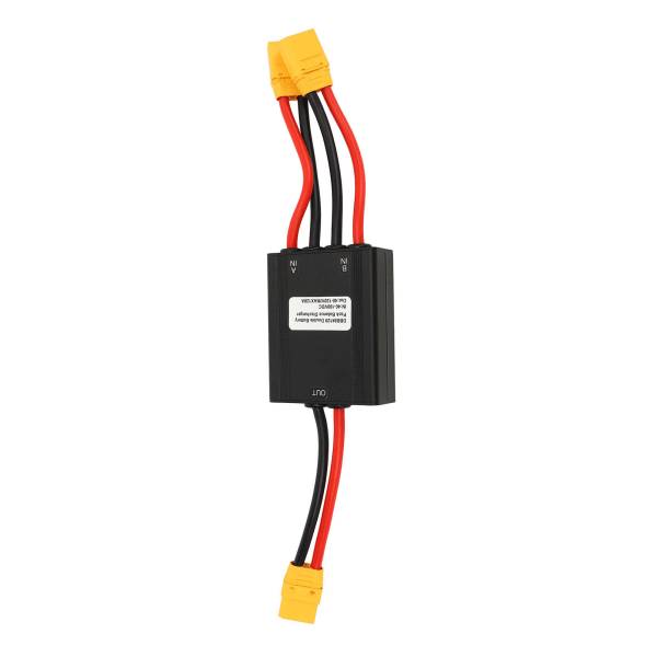 Elcykel dubbel batteriurladdningsomvandlare 40V till 100V Dubbelbatteri parallellmoduladapter för utbyte 120A