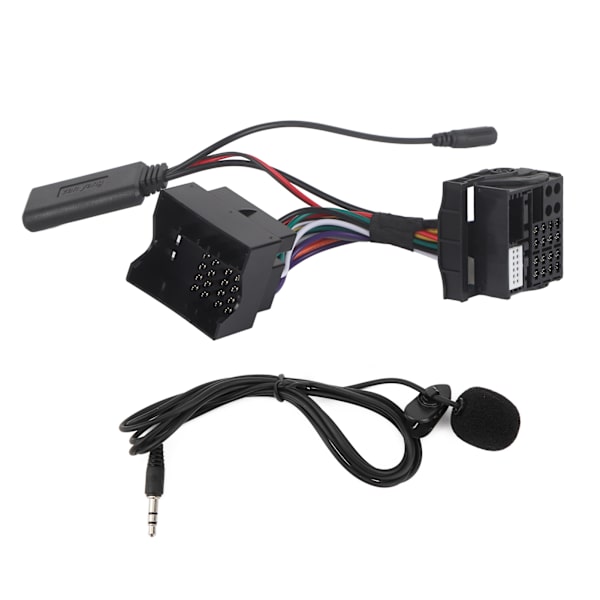Mikrofonadapter Auxiliary Audio Wire 150cm/59in Længde Udskiftning til RNS 510/RCD 300