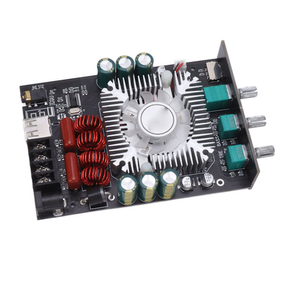 Bluetooth digital effektförstärkarmodul HD-ljud Hög låg tonhöjd Justering förstärkarkort DC15‑36V