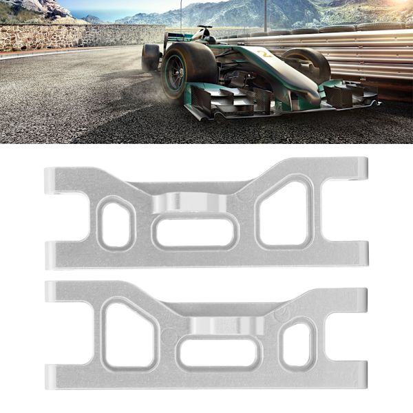 Etualaosan lisävaruste sopii ECX-sarjan 2WD RC-harrastusmallille 1/10 autolle, hopea