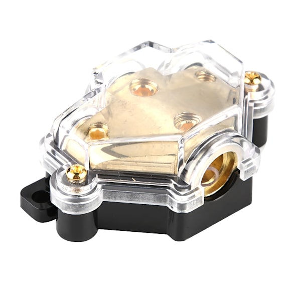 3 Vejs Bil Audio Stereo Strømfordelingsblok Splitter 1 ind 3 ud