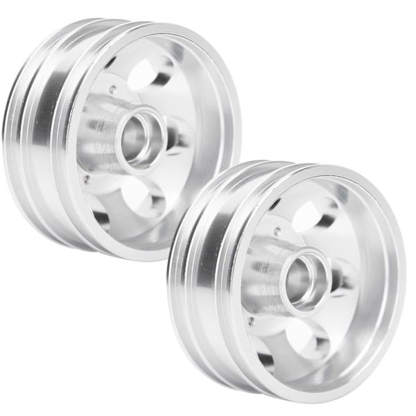 RC-perävaunun etu- ja takapyörän vanteet navalla 7 säteellä Tamiya 1/14 traktorikuorma-autolle etupyörän vanteet