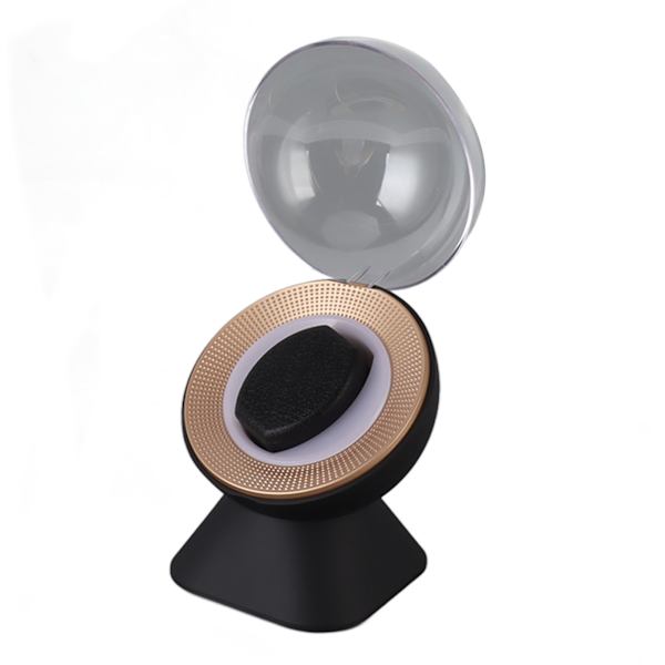 Automatisk Single Watch Winder USB Mekanisk Watch Shaker Storage Case Display Box for Home Black