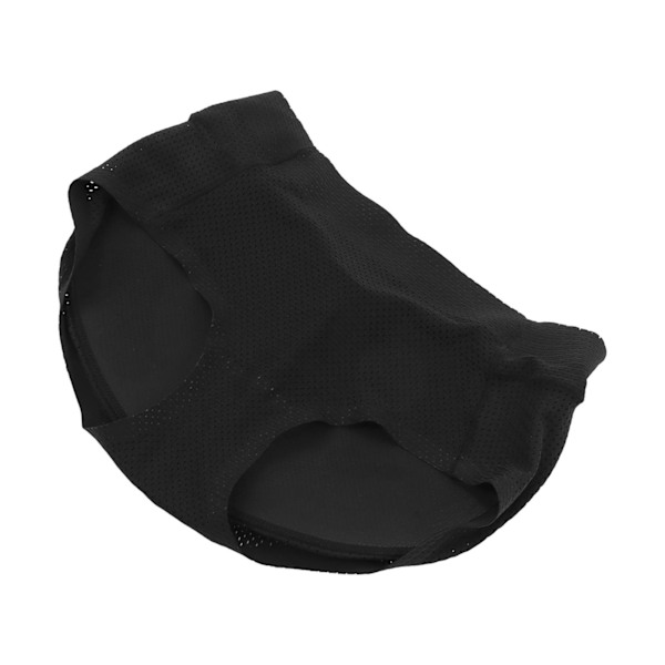 Butt Pads Enhancer Trosor Mellan midja Magkontroll Elastisk Mjuk Andas damunderkläder för bröllop Svart L 60-70 kg
