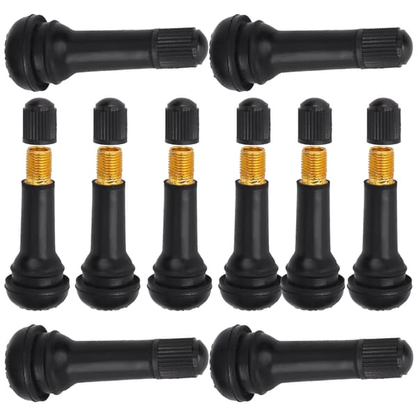 10pcs TR414 Wheel Mount Tire Valve Stem with Dust Cap without Valve Core