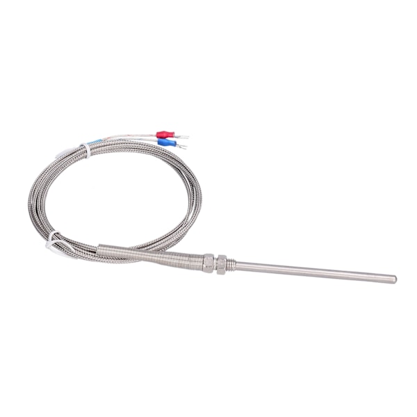 K Typ Temp Termoelement Temperatursensor Termisk sond Rostfritt stål 0~600℃ WRNT‑187Vanlig typ 2 Meter