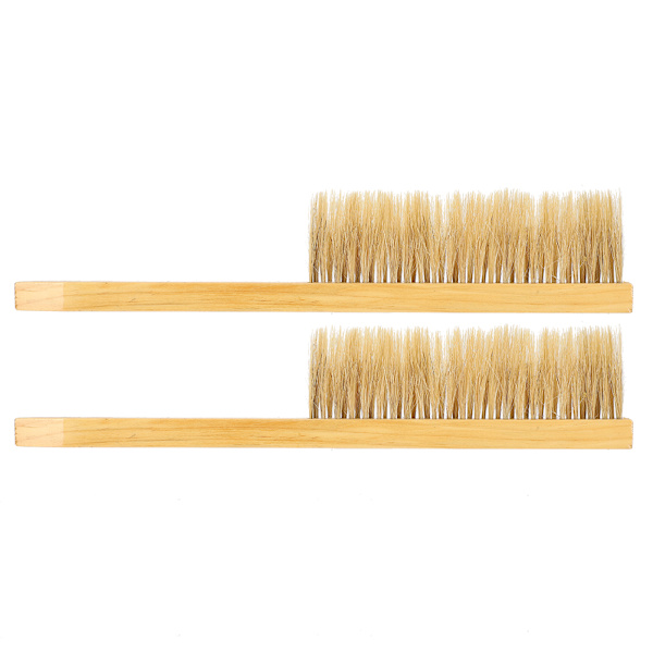 Beehive Tools - Dubbla rad grisborst honungsborste