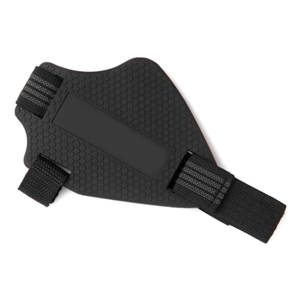 Motorcycle Shoe Protector Nylon Adjustable Anti-Slip Comfortable Gear Shift Boot Cover for Riding Black