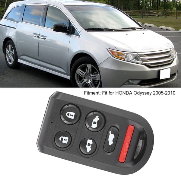 5+1 Buttons Car Remote Key Case Protective Replacement Accessory Fits for HONDA Odyssey