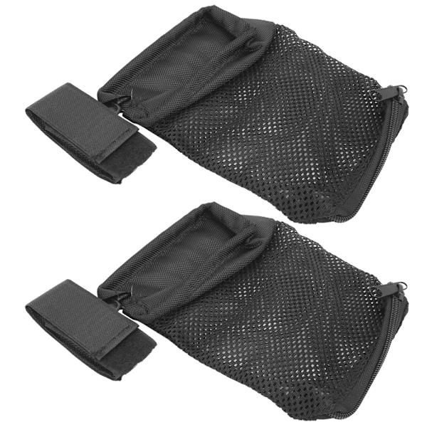 2 stk Messing Shell Catcher Lynlås Bund Shell Catcher Nylon Mesh Bag Messing Catcher