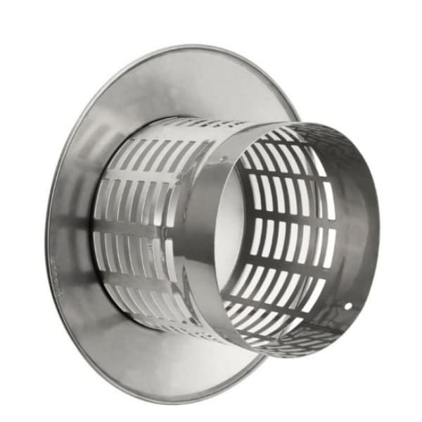 1 stk skorstensbeskyttelse ventileret regnslag 110MM[LD]