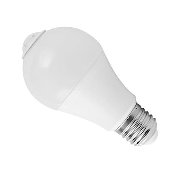 LED motion sensor light bulb E27 threaded bayonet 9W infrared Smart ...
