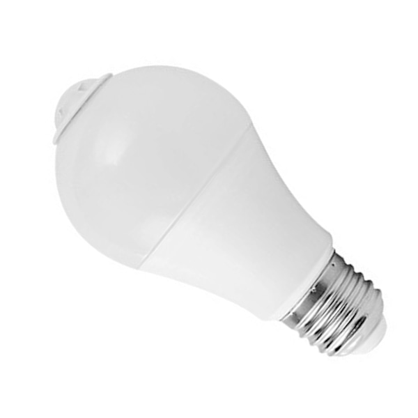LED rörelsesensor glödlampa E27 gängad bajonett 9W infraröd Smart Body rörelsesensor glödlampa för hall