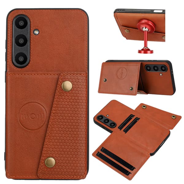 Floveme Retro Shell - Smart & Elegant Kompatibel med S24 FE[LD] Blå