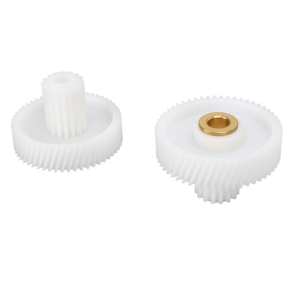 2 stk Kjøttkvern Gear Plast Arbeid Effektivt Multifunksjonell Høy Kompatibilitet Mincer Gear for Pølsemaker Chili Cooker