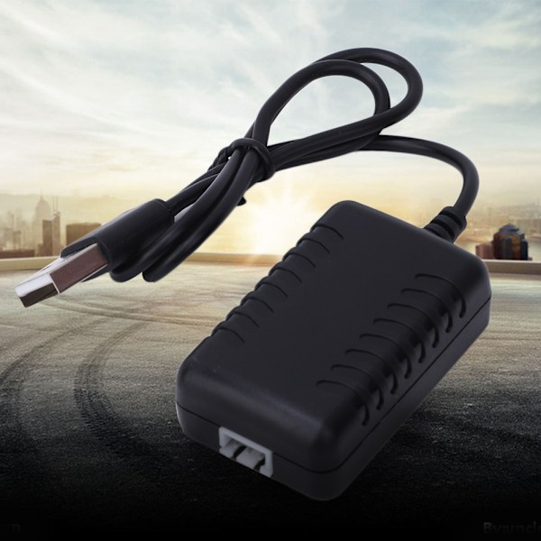 USB-lader tilbehør Passer for WLtoys 144001 1/14 firehjulsdrevet RC-bil i legering (144001-1374)