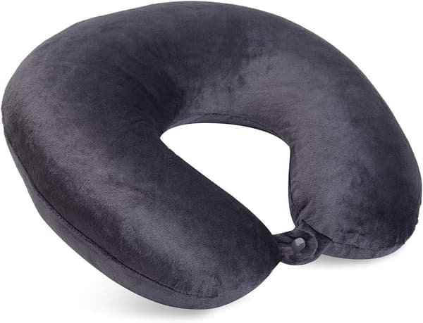 Verdens bedste fjerbløde mikrofiber nakkepude, lysegrå[LD]