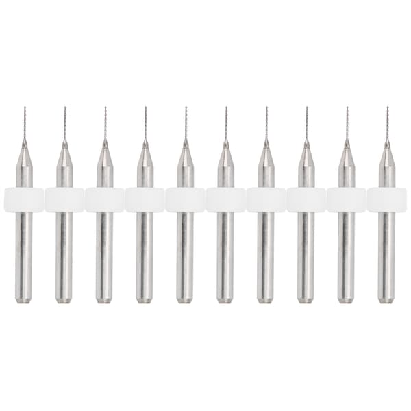10 Pcs 0.4mm Cleaning Nozzle Drill Bits Tungsten Carbide Accessories for 3D Printer
