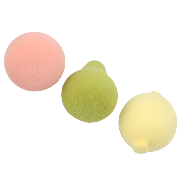 3 kpl Meikkisienen Setti, Foundation Blending, Moniväriset Blender Sienen, Kuivaan ja Märkään Käyttöön