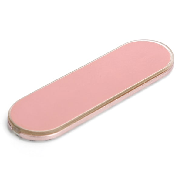 MOMO STICK Smartphone Stativ og Stropp Fingerholder Klebrighet 3‑trinns Justerbar ABS Rosa
