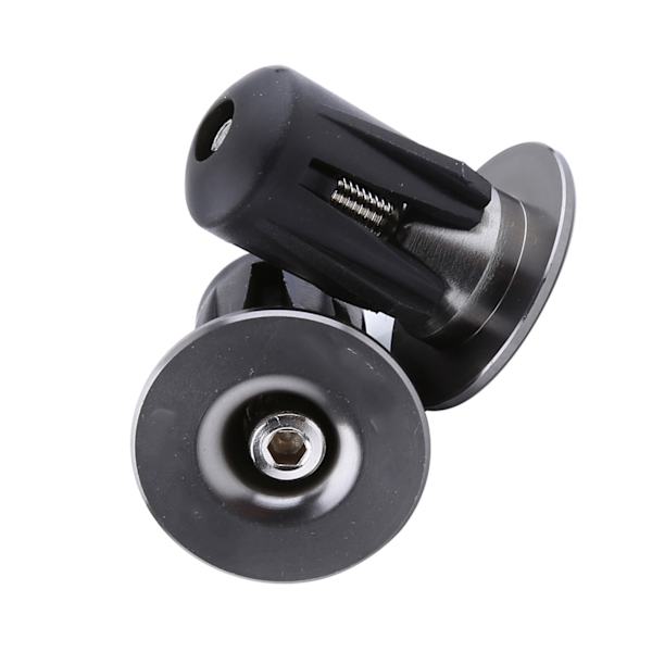 2 stk fargerike aluminium sykkelstyre stanggrep endestykker hetter (Tan)