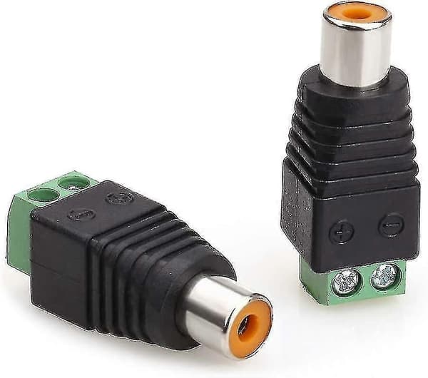Fe-liitin, Phono Fe ruuvi O/videoliitinsovitin CCTV-kameraan (2 kpl:n pakkaus)