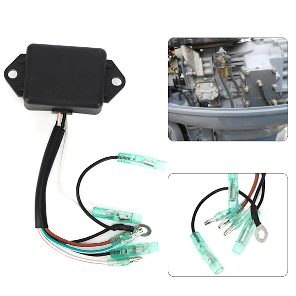 CDI utombordsmotor motorenhet Passar för Yamaha 5HP 1984-2002 6E0-85540-71-00
