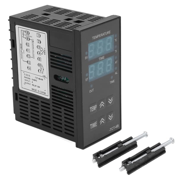BERM PID Temperature Controller Digital Display LED Temperature Controller for Heat Press Machine 100-240V