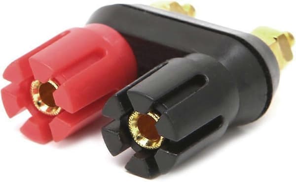 4 mm bananplugg, egnet for forsterkere