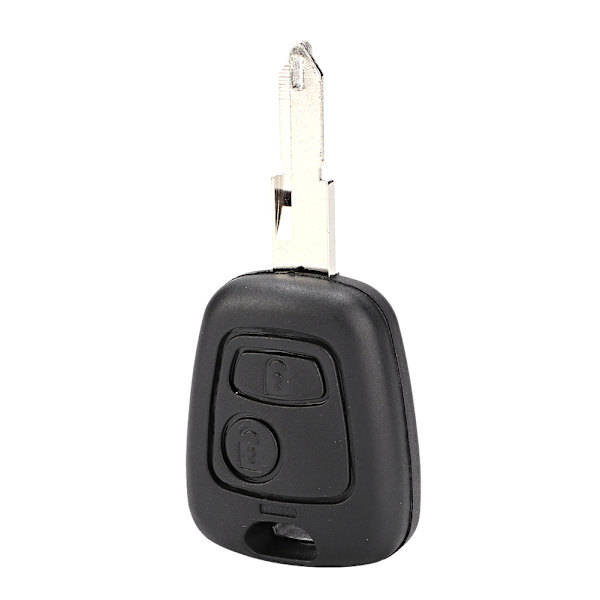 Nyckelskal med 2 knappar Bilnyckelfodral Byte av tillbehör Passar för Peugeot 206 306 307