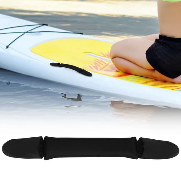Durable Neoprene & PU Black Soft Surfboard Handle Surfing Board Surf Rescue Accessory