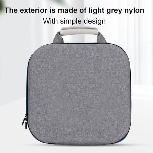Bærbar vandtæt opbevaringspose til Ring Fit Accessory Bag - Switch Grå
