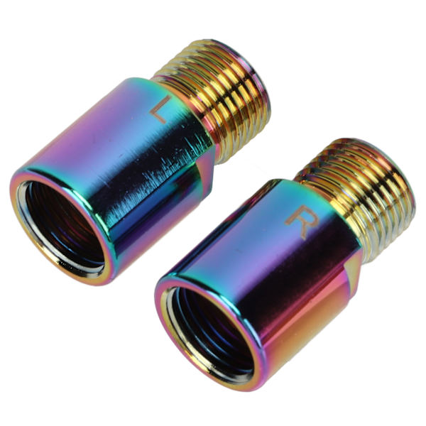 2 kpl/setti Mountain Bike -poljinpidennys Kromimolybdeeni Teräs Pyöräpoljinpidennys 20mm Värikäs
